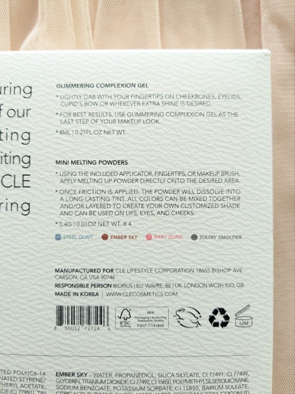 CLE Cosmetics Color & Shine Set - Picture 7 of 9